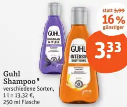 tegut Guhl Shampoo Angebot