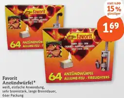 tegut Favorit Anzündwürfel Angebot