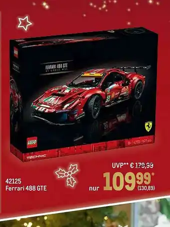 METRO Lego 42125 Ferrari 488 GTE Angebot