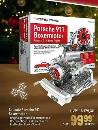 METRO Bausatz Porsche 911 Boxermotor Angebot