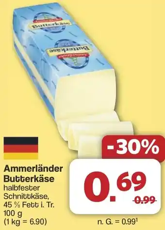 Famila Nord West Ammerländer Butterkäse Angebot