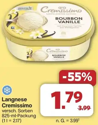 Famila Nord West Langnese Cremissimo Angebot