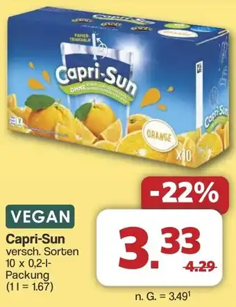 Famila Nord West Capri-Sun Angebot