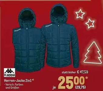 METRO Kappa Herren-jacke 2in1 Angebot