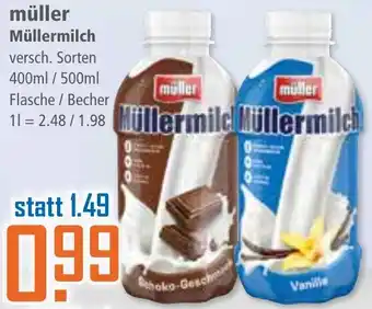 Klaas und Kock müller Müllermilch Angebot