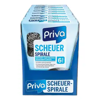 Netto Marken-Discount Priva Scheuerspirale 6 Stück , 9er Pack Angebot