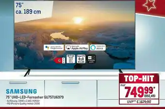 METRO Samsung 75 Angebot