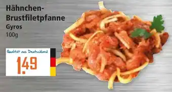 Klaas und Kock Heidegold Hähnchen Brustfiletpfanne Gyros Angebot