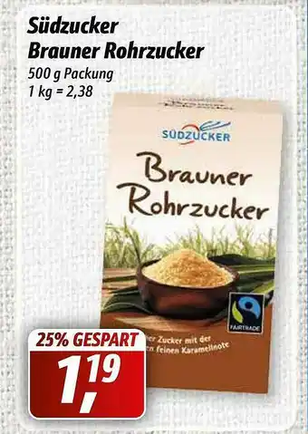 Simmel Südzucker Brauner Rohrzucker Angebot