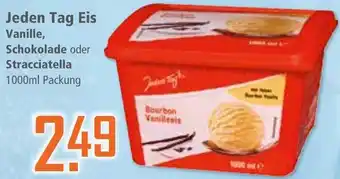 Klaas und Kock Jeden Tag Eis Vanille, Schokolade oder Stracciatella Angebot