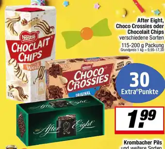 L. STROETMANN GROSSMARKT Nestle After Eight, Choco Crossies oder Chocolait Chips Angebot