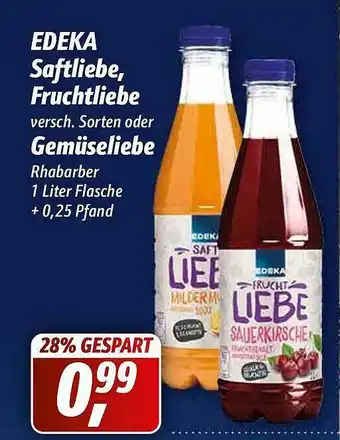 Simmel Edeka Saftliebe, Fruchtliebe Oder Gemüseliebe Angebot