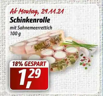 Simmel Schinkenrolle Angebot