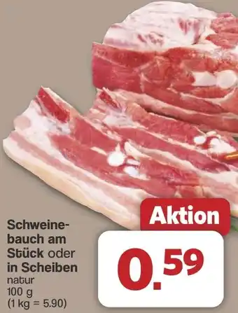 Famila Nord West Schweinebauch am Stück oder in Scheiben Angebot