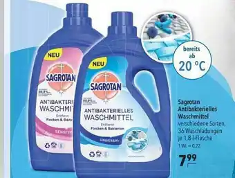 CITTI Markt Sagrotan Antibakterielles Waschmittel Angebot