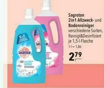 CITTI Markt Sagrotan 2in1 Allzweck Und Bodenreiniger Angebot