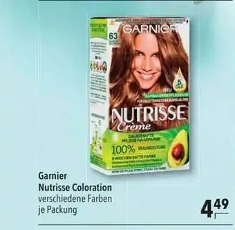 CITTI Markt Garnier Nutrisse Coloration Angebot