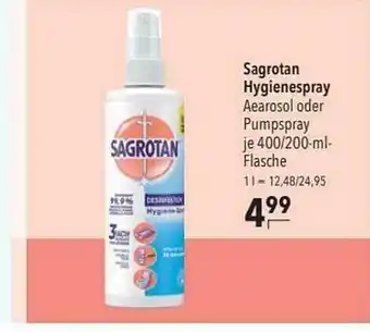 CITTI Markt Sagrotan Hygienespray Angebot