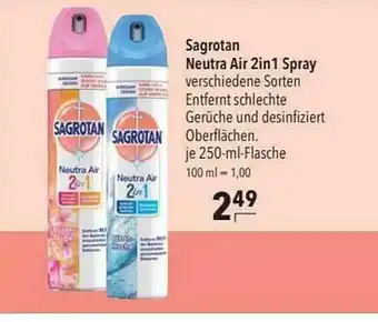 CITTI Markt Sagrotan Neutra Air 2in1 Spray Angebot