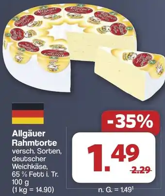 Famila Nord West Allgäuer Rahmtorte Angebot