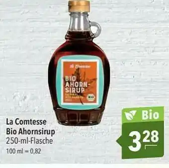 CITTI Markt La Comtesse Bio Ahornsirup Angebot