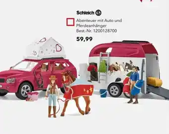 dodenhof Schleich Abenteuer Mit Auto Und Pferdeanhänger Angebot