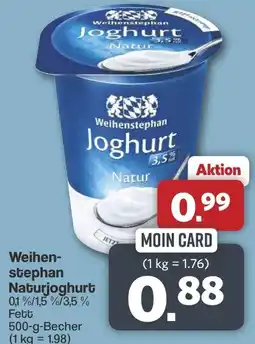 Famila Nord West Weihenstephan Naturjoghurt Angebot