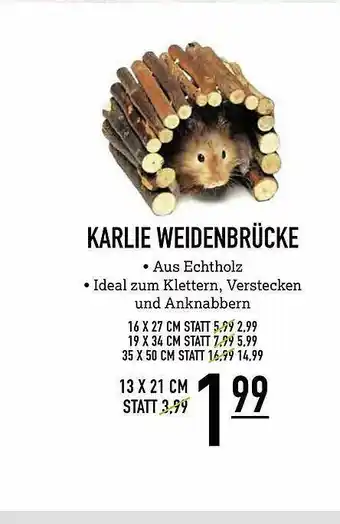 Kölle Zoo Karlie Weidenbrücke Angebot