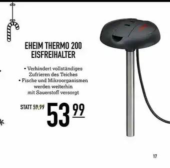 Kölle Zoo Eheim Thermo 200 Eisfreihalter Angebot