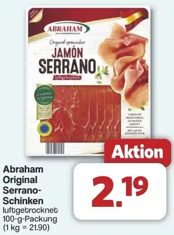 Famila Nord West Abraham Original Serrano Schinken Angebot