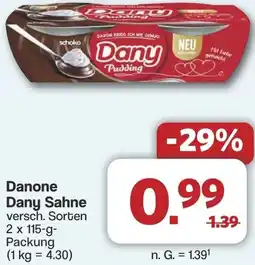 Famila Nord West Danone Dany Sahne Angebot