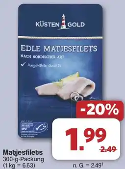 Famila Nord West KÜSTEN GOLD Matjesfilets Angebot