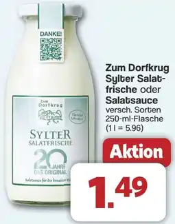 Famila Nord West Zum Dorfkrug Sylter Salatfrische oder Salatsauce Angebot