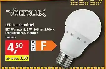 Bauhaus Voltolux Led-leuchtmittel Angebot