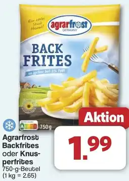 Famila Nord West Agrarfrost Backfrites oder Knusperfrites Angebot