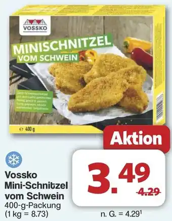 Famila Nord West Vossko Mini-Schnitzel vom Schwein Angebot