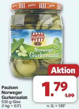 Famila Nord West Paulsen Norweger Gurkensalat Angebot