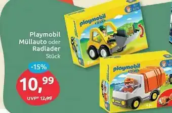 Budni Playmobil Müllauto Oder Radlader Angebot