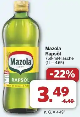 Famila Nord West Mazola Rapsöl Angebot