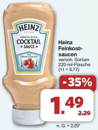 Famila Nord West Heinz Feinkostsaucen Angebot