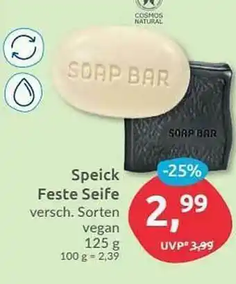 Budni Speick Feste Seife Angebot