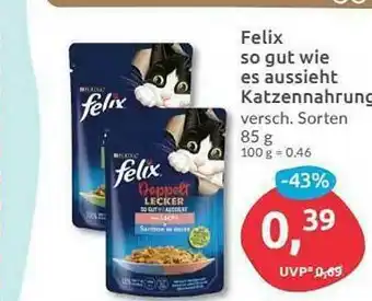 Budni Felix So Gut Wie Es Ausieht Katzennahrung Angebot