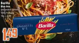 Klaas und Kock Barilla Blue Box Angebot