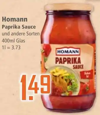 Klaas und Kock Homann Paprika Sauce Angebot