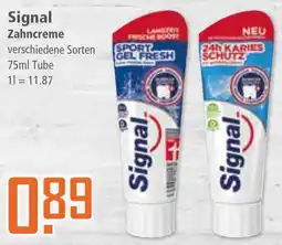 Klaas und Kock Signal Zahncreme Angebot