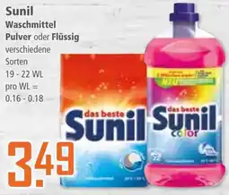 Klaas und Kock Sunil Waschmittel Pulver oder Flüssig Angebot