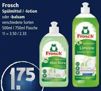 Klaas und Kock Frosch Spülmittel / -lotion oder -balsam Angebot