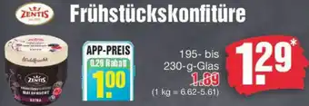 Edeka ZENTIS Frühstückskonfitüre Angebot