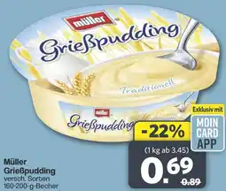 Famila Nord West Müller Grießpudding Angebot