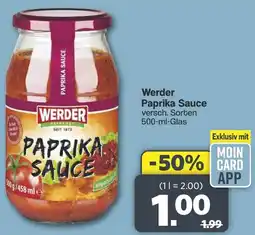 Famila Nord West Werder Paprika Sauce Angebot